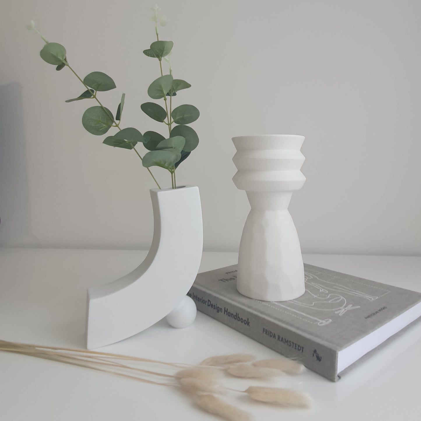 Ceramic modern irregular vase