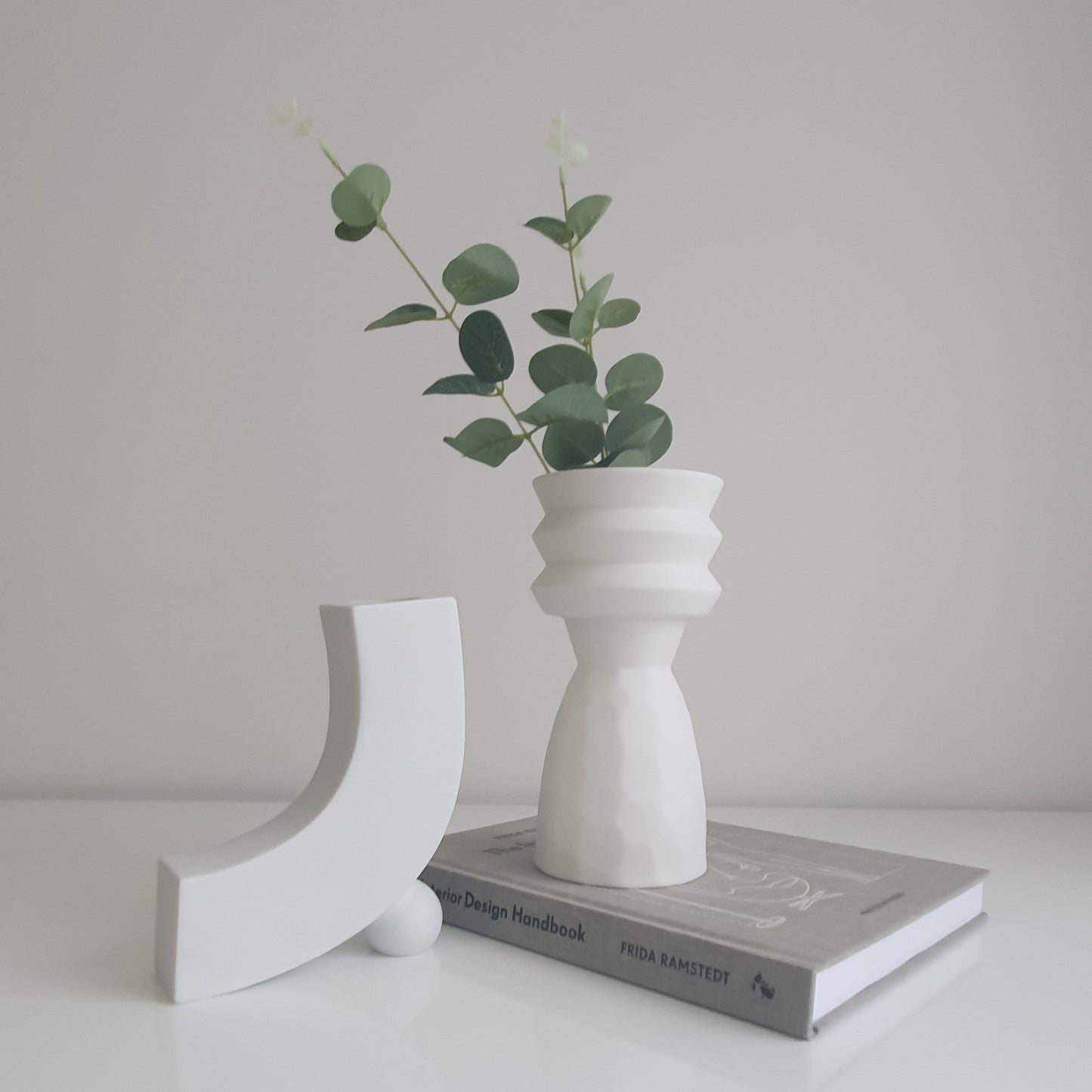 Ceramic modern irregular vase