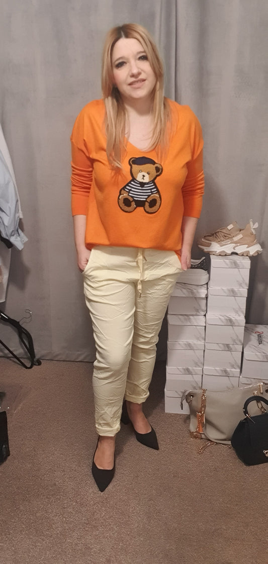 Long Sleeve Teddy Jumper