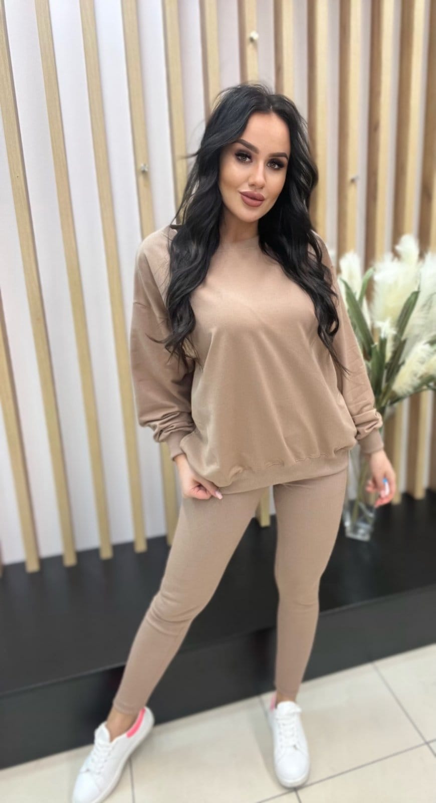 Cotton Everyday Ribbed Leggings One Size
