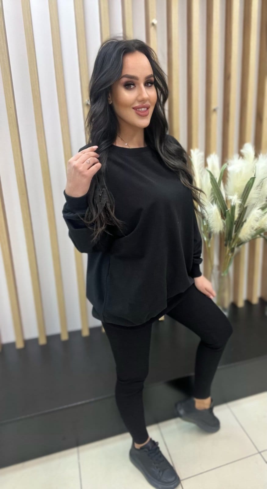 Cotton Everyday Ribbed Leggings One Size